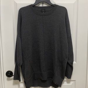 NWT men’s pullover sweater size Medium charcoal